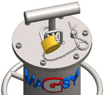 Separator magnetic MF-50/1 Separator magnetic MF-50/1