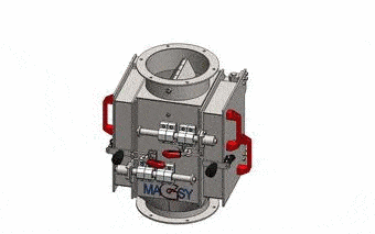 Separator magnetic cu plăci - curățare manuală - tip nou Separator magnetic cu plăci - curățare manuală - tip nou