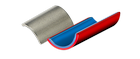Magneţi NdFeb segmente magnetizate perpendicular pe suprafață