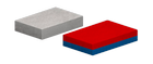 Magneți de samariu -prisme magnetizate perpendicular pe suprafață